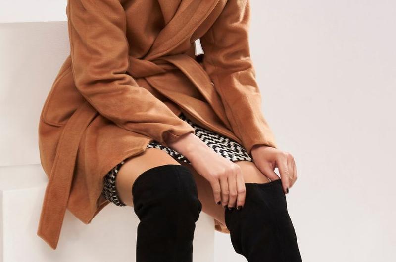 Idealny płaszcz do brązowych butów