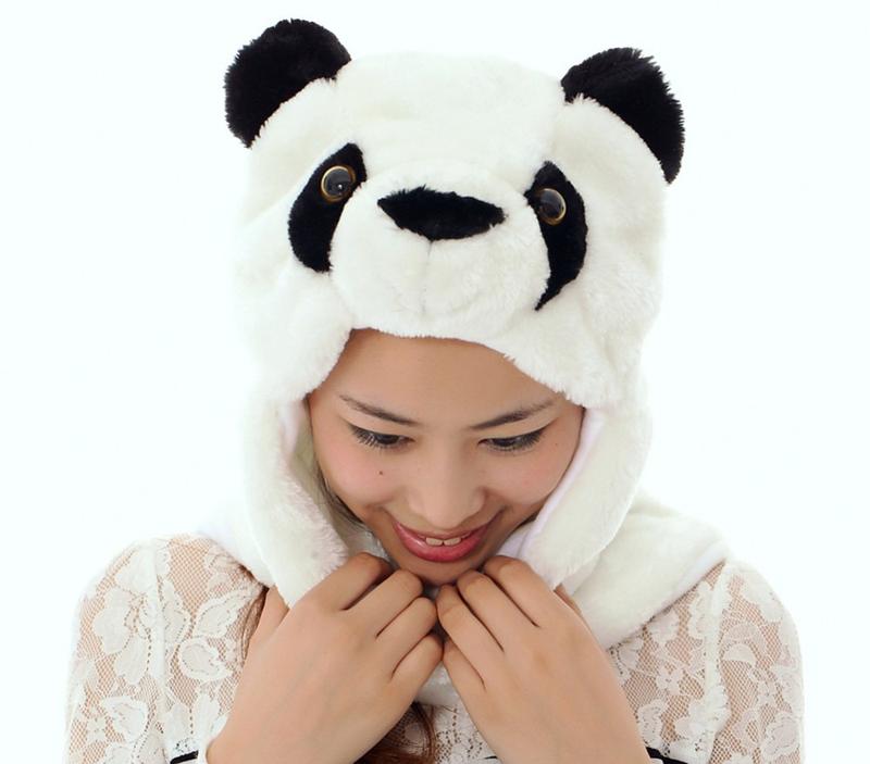 Materiały do szycia czapki panda