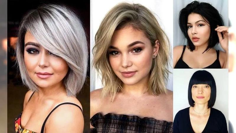 Fryzury dla okrągłej twarzy w okularach