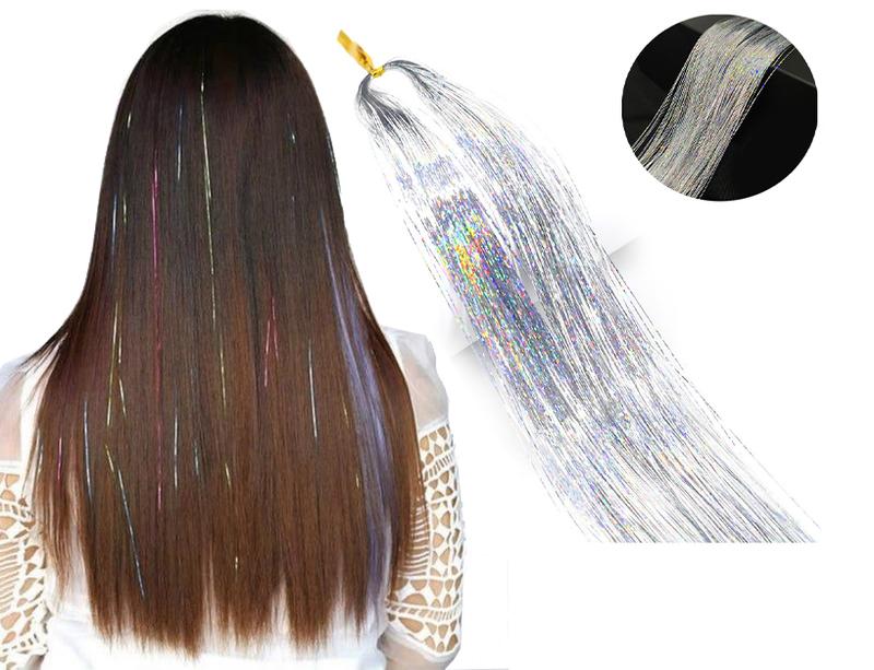 Jak bezpiecznie zakładać brokatowe nitki