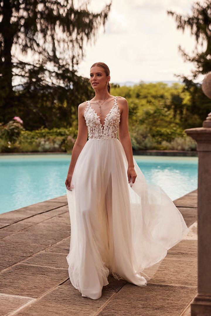 Eleganckie materiały i zdobienia