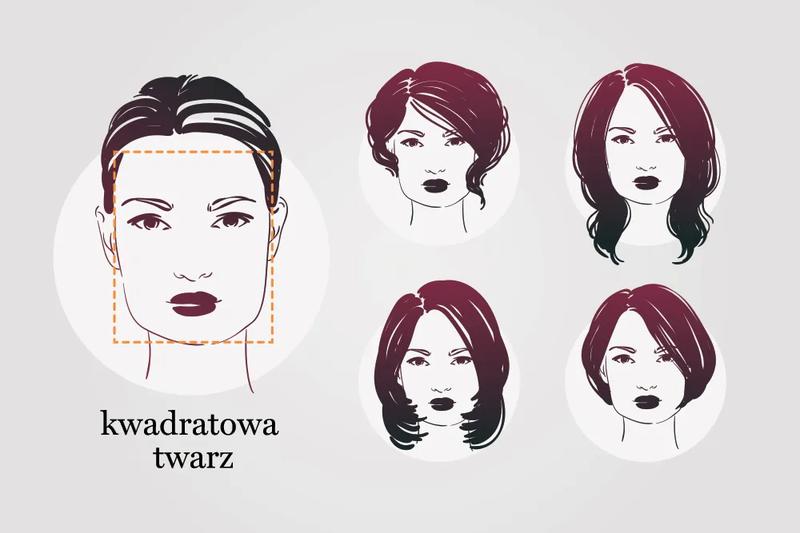 Fryzury dla kwadratowej twarzy