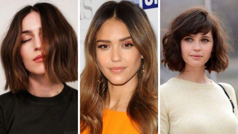 Fryzury skracające optycznie twarz