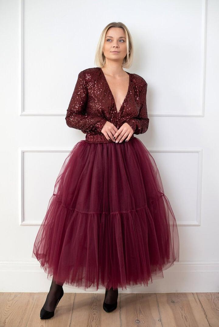 Jak nosić tiulową spódnicę