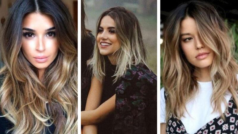 Malowanie odrostów przy ombre