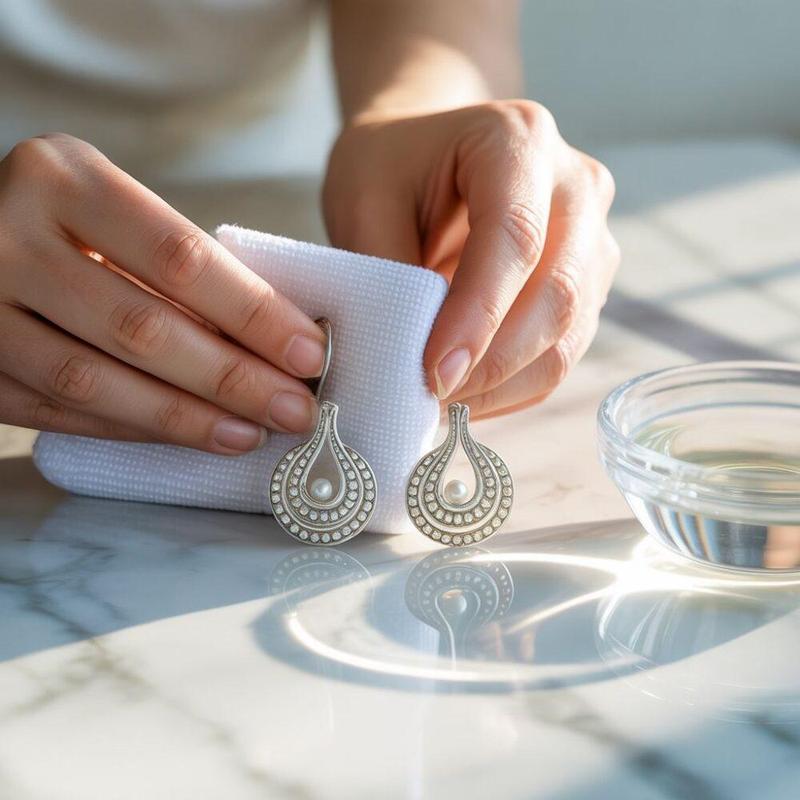 Pielęgnacja kolczyków: srebro, złoto i tworzywa sztuczne