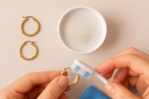 Praktyczne wskazówki, jak czyścić kolczyki w domowym zaciszu