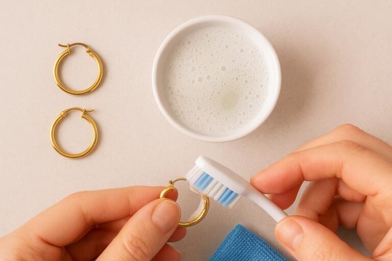 Praktyczne wskazówki, jak czyścić kolczyki w domowym zaciszu