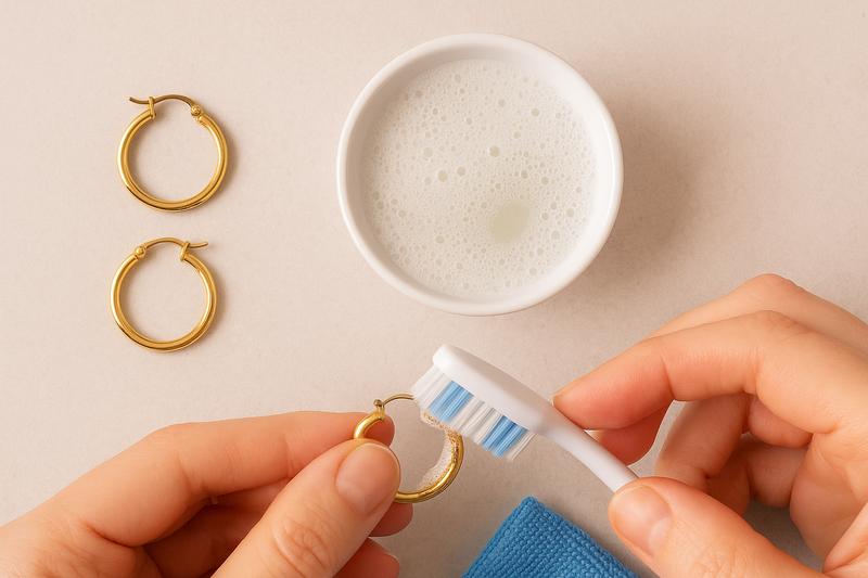 Praktyczne wskazówki, jak czyścić kolczyki w domowym zaciszu