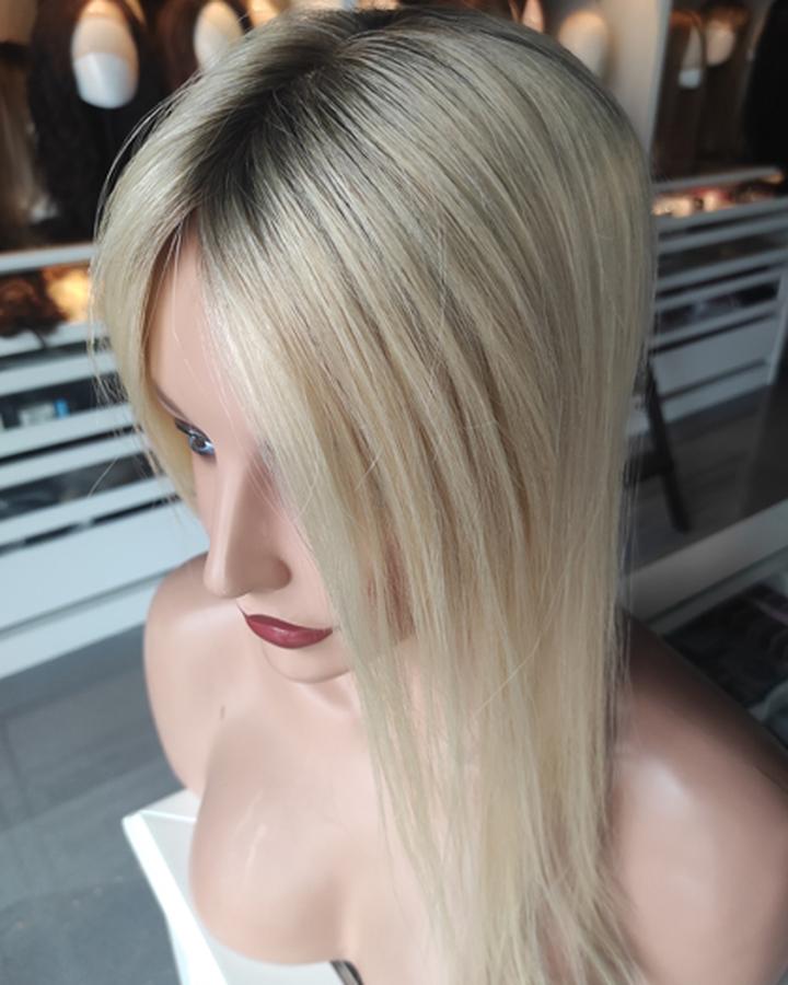 Techniki farbowania odrostów blond bez granic kolorów