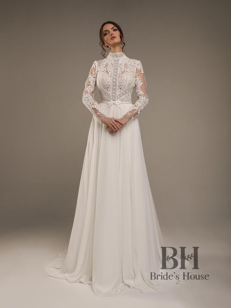 Suknia ślubna, która zamaskuje szerokie ramiona i podkreśli Twoją urodę