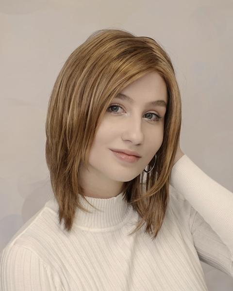 Fryzura bez grzywki